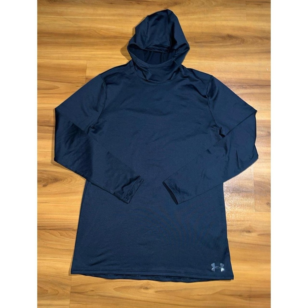 Mens Under Armour Fitted Lightweight Pullover Sweatshirt Hoodie
